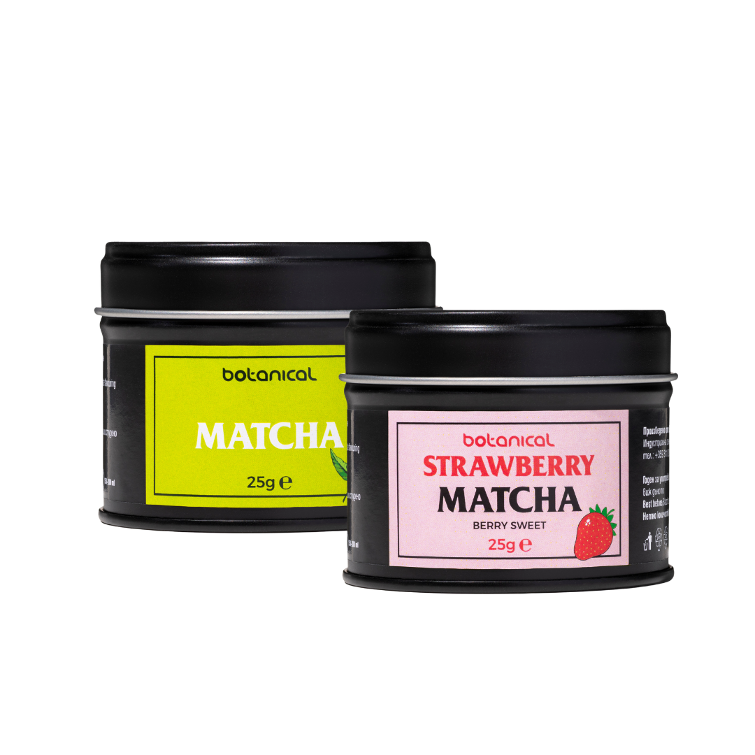 Set - Erdbeer- & Klassischer Matcha